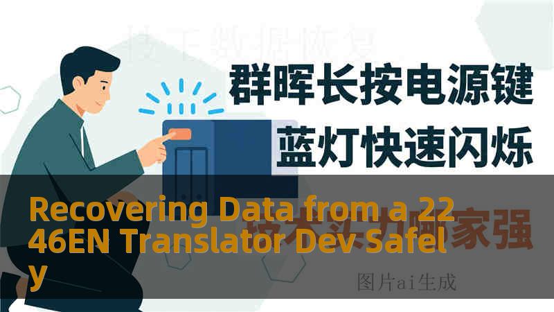 Recovering Data from a 2246EN Translator Dev Safely