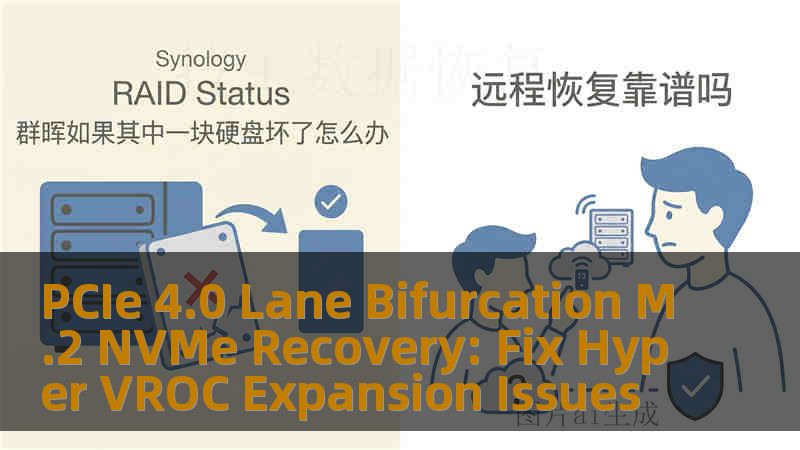 PCIe 4.0 Lane Bifurcation M.2 NVMe Recovery: Fix Hyper VROC Expansion Issues