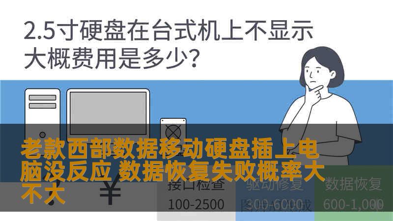 老款西部数据移动硬盘插上电脑没反应 数据恢复失败概率大不大 老款西部数据移动硬盘插上电脑没反应 数据恢复失败概率大不大