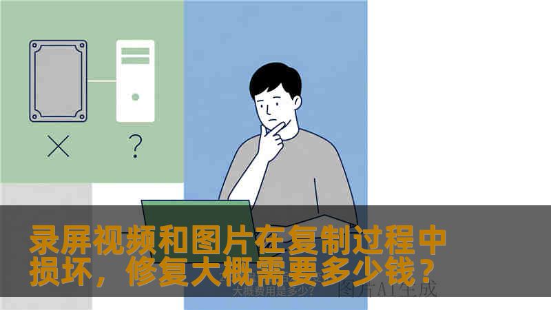 录屏视频和图片在复制过程中损坏，修复大概需要多少钱？