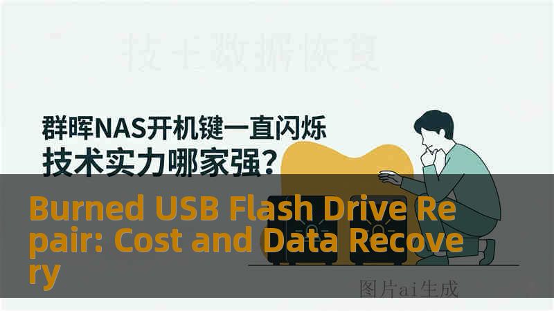 Burned USB Flash Drive Repair: Cost and Data Recovery
