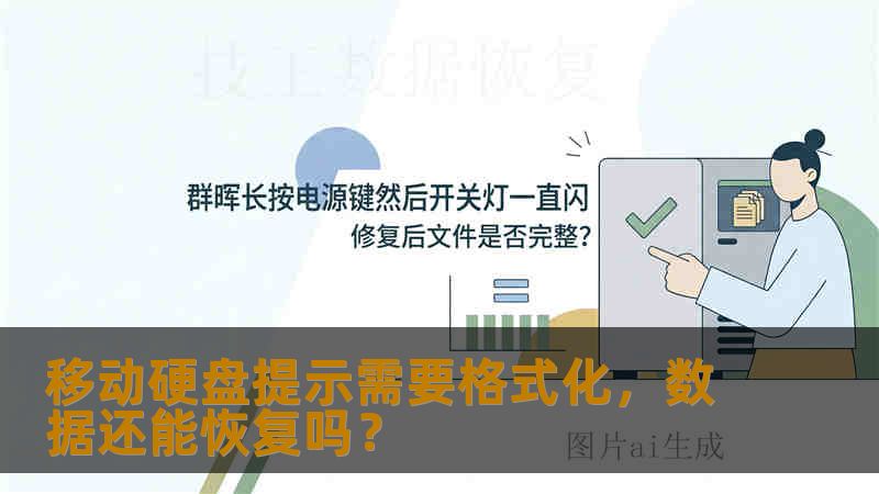 移动硬盘提示需要格式化，数据还能恢复吗？