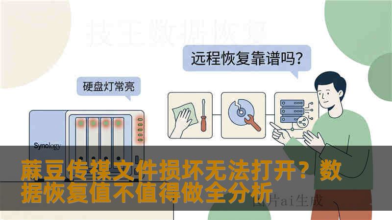 蔴豆传禖文件损坏无法打开？数据恢复值不值得做全分析