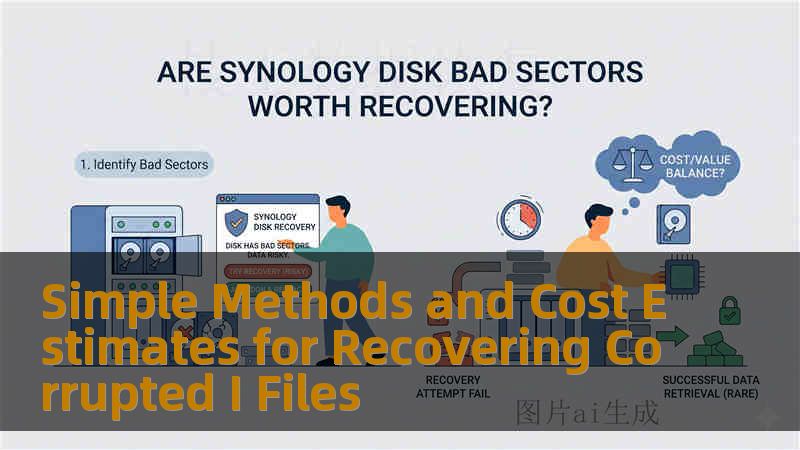 Simple Methods and Cost Estimates for Recovering Corrupted I Files