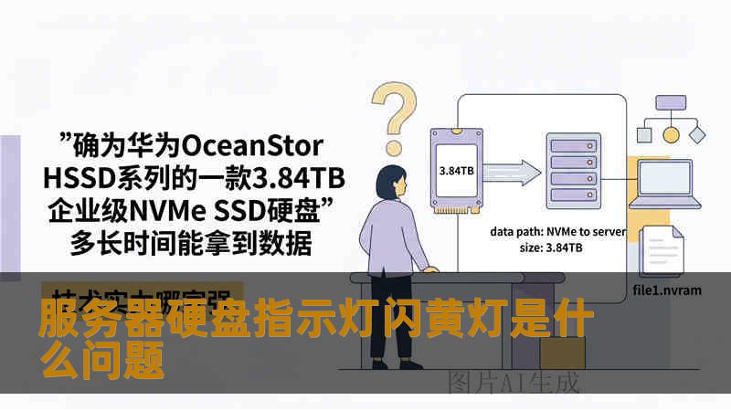 服务器硬盘指示灯闪黄灯是什么问题 服务器硬盘指示灯闪黄灯是什么问题