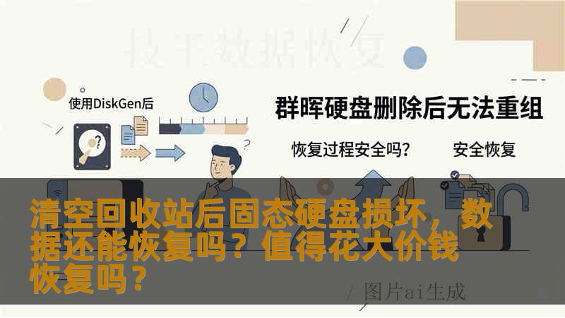 清空回收站后固态硬盘损坏，数据还能恢复吗？值得花大价钱恢复吗？