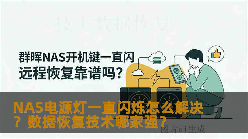 NAS电源灯一直闪烁怎么解决？数据恢复技术哪家强？
