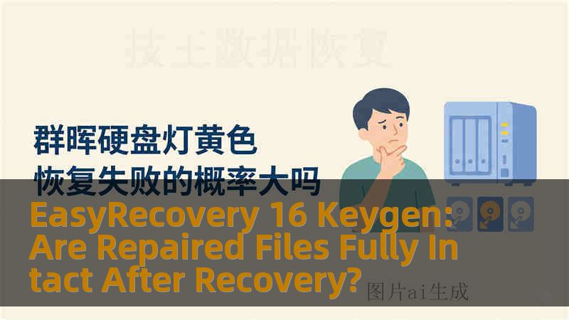 EasyRecovery 16 Keygen: Are Repaired Files Fully Intact After Recovery?