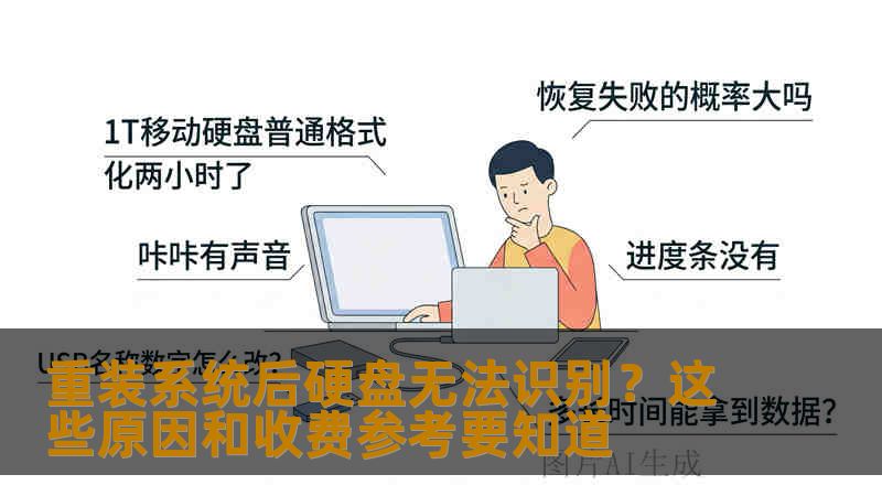 重装系统后硬盘无法识别？这些原因和收费参考要知道