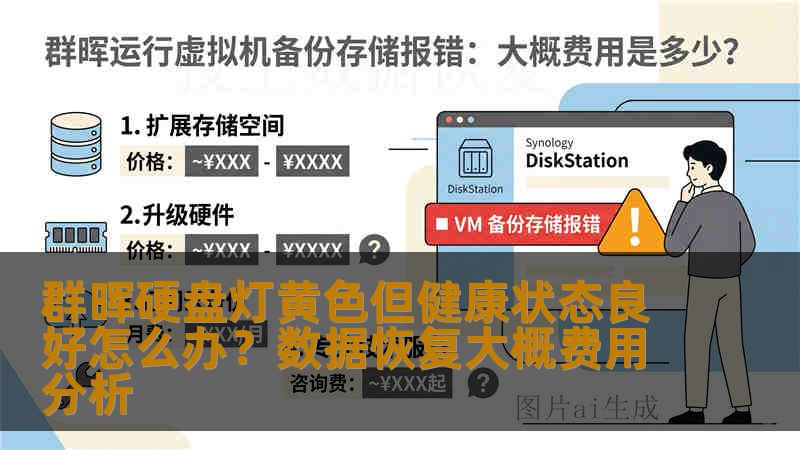 群晖硬盘灯黄色但健康状态良好怎么办?数据恢复大概费用分析 群晖硬盘灯黄色但健康状态良好怎么办?数据恢复大概费用分析