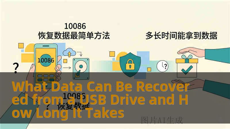What Data Can Be Recovered from a USB Drive and How Long It Takes