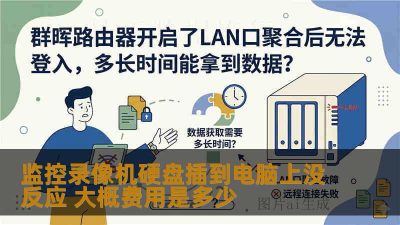 监控录像机硬盘插到电脑上没反应 大概费用是多少