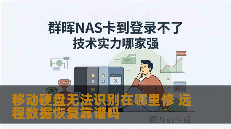移动硬盘无法识别在哪里修 远程数据恢复靠谱吗