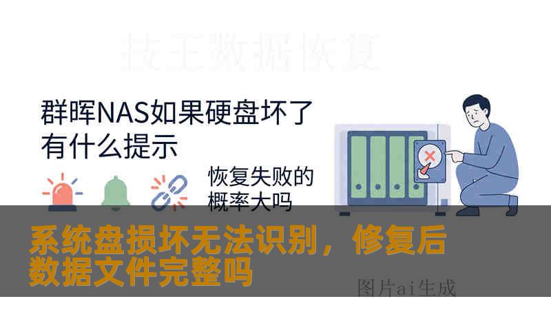 系统盘损坏无法识别,修复后数据文件完整吗 系统盘损坏无法识别,修复后数据文件完整吗