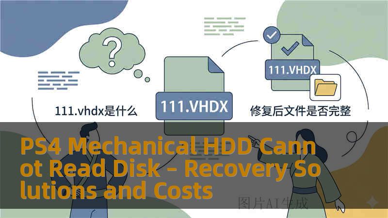 PS4 Mechanical HDD Cannot Read Disk – Recovery Solutions and Costs