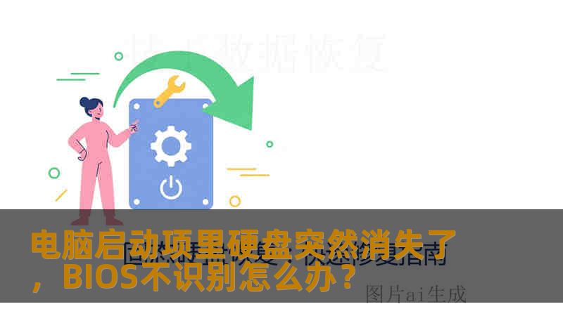 电脑启动项里硬盘突然消失了，BIOS不识别怎么办？