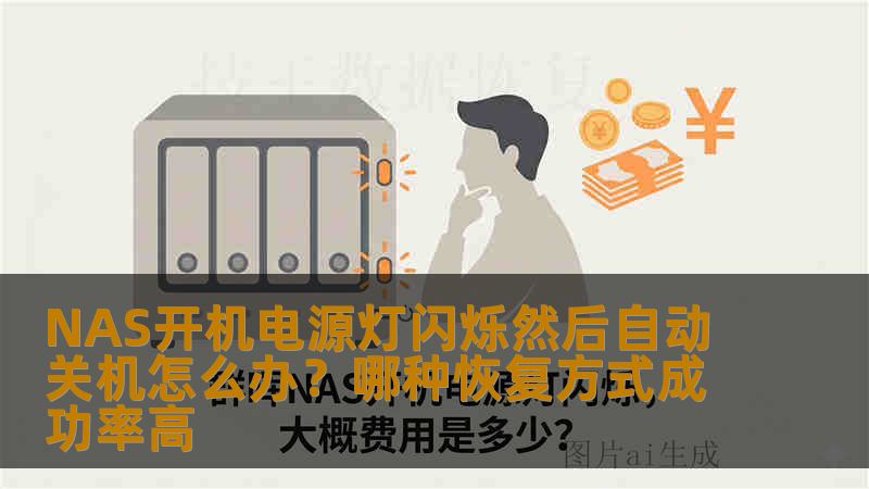 NAS开机电源灯闪烁然后自动关机怎么办？哪种恢复方式成功率高