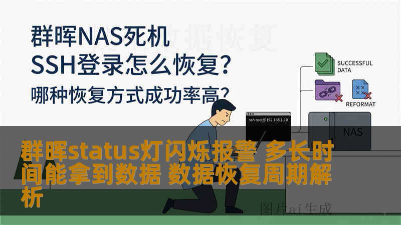 群晖status灯闪烁报警 多长时间能拿到数据 数据恢复周期解析