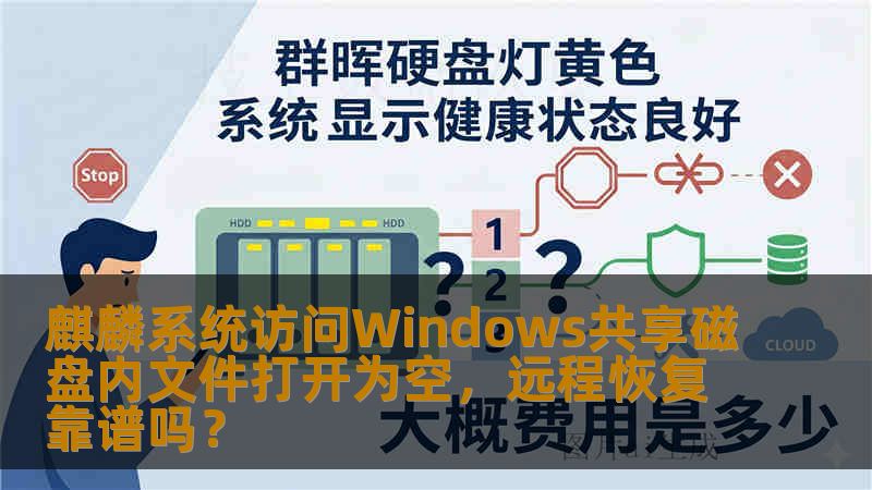 麒麟系统访问Windows共享磁盘内文件打开为空,远程恢复靠谱吗? 麒麟系统访问Windows共享磁盘内文件打开为空,远程恢复靠谱吗?
