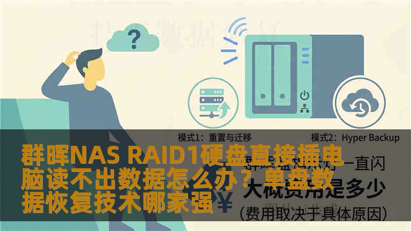 群晖NAS RAID1硬盘直接插电脑读不出数据怎么办？单盘数据恢复技术哪家强