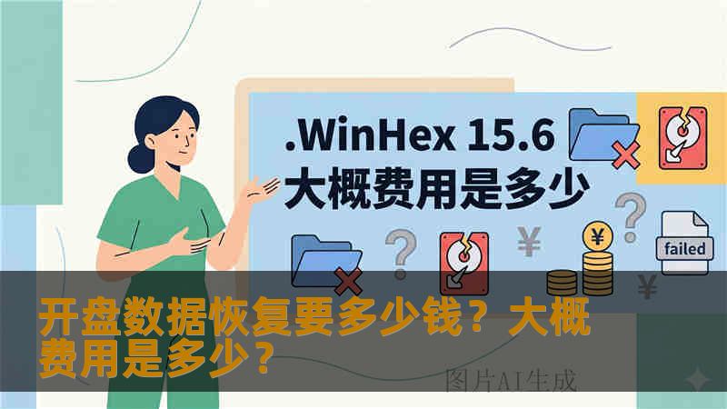 开盘数据恢复要多少钱？大概费用是多少？