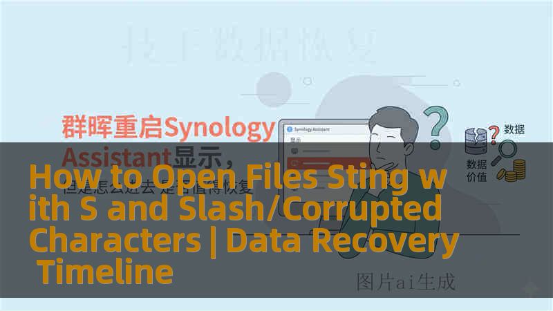 How to Open Files Sting with S and Slash/Corrupted Characters | Data Recovery Timeline
