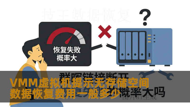VMM虚拟机提示无存储空间 数据恢复费用一般多少