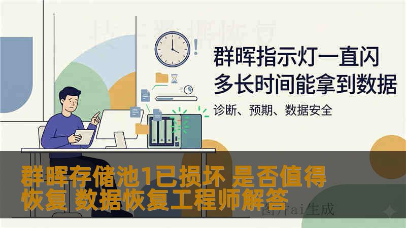 群晖存储池1已损坏 是否值得恢复 数据恢复工程师解答