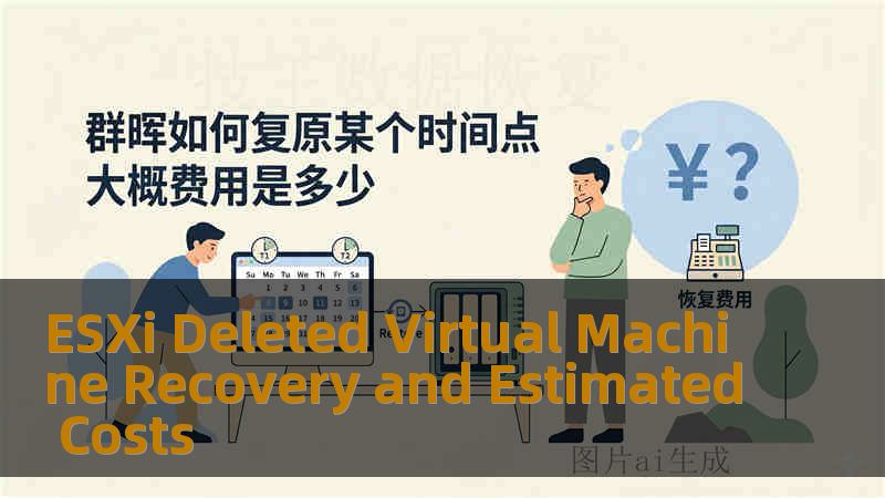 ESXi Deleted Virtual Machine Recovery and Estimated Costs