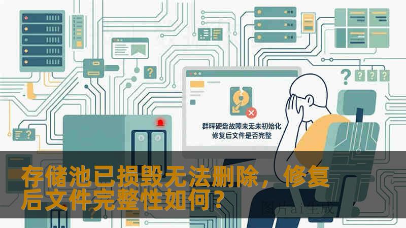 存储池已损毁无法删除，修复后文件完整性如何？