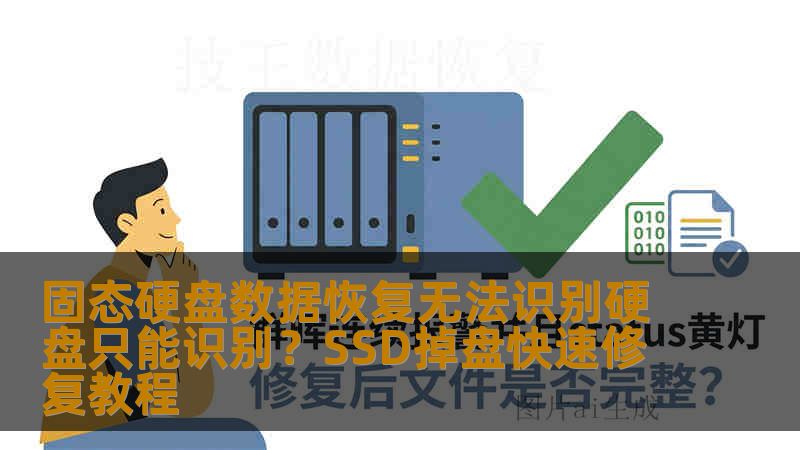 固态硬盘数据恢复无法识别硬盘只能识别？SSD掉盘快速修复教程