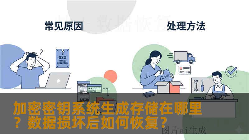 加密密钥系统生成存储在哪里？数据损坏后如何恢复？