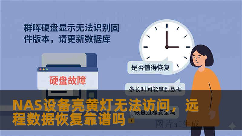 NAS设备亮黄灯无法访问，远程数据恢复靠谱吗
