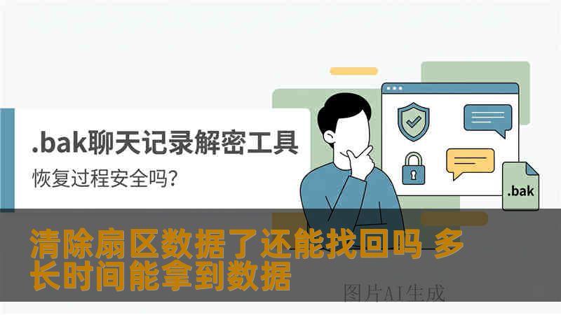 清除扇区数据了还能找回吗 多长时间能拿到数据