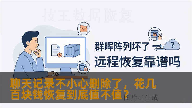 聊天记录不小心删除了，花几百块钱恢复到底值不值？