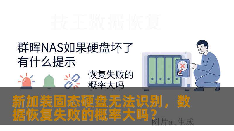 新加装固态硬盘无法识别，数据恢复失败的概率大吗？
