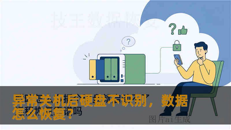异常关机后硬盘不识别，数据怎么恢复？