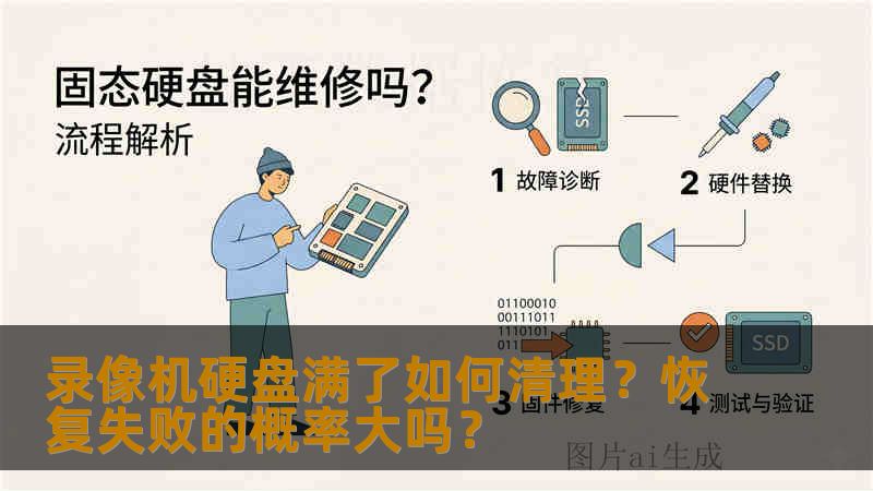 录像机硬盘满了如何清理？恢复失败的概率大吗？