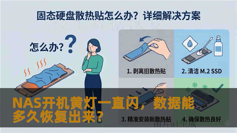 NAS开机黄灯一直闪，数据能多久恢复出来？