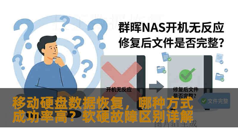 移动硬盘数据恢复，哪种方式成功率高？软硬故障区别详解