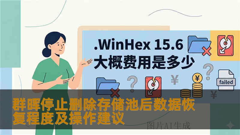 群晖停止删除存储池后数据恢复程度及操作建议