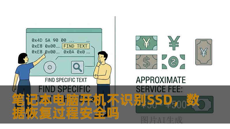 笔记本电脑开机不识别SSD，数据恢复过程安全吗