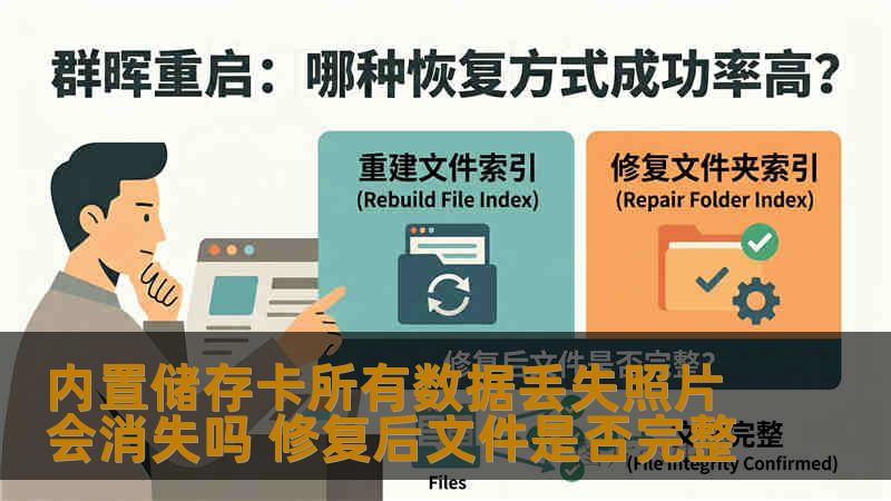 内置储存卡所有数据丢失照片会消失吗 修复后文件是否完整