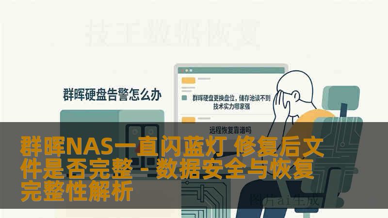 群晖NAS一直闪蓝灯 修复后文件是否完整 - 数据安全与恢复完整性解析