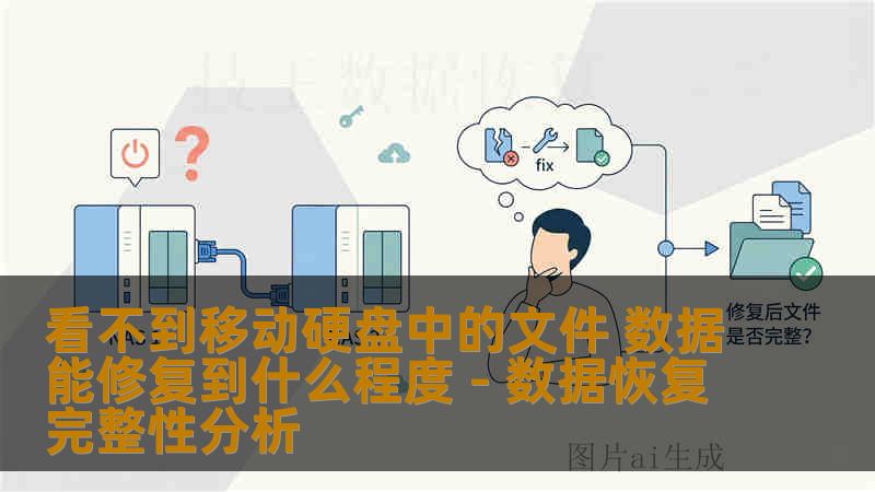 看不到移动硬盘中的文件 数据能修复到什么程度 - 数据恢复完整性分析