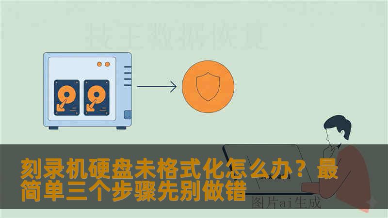 刻录机硬盘未格式化怎么办？最简单三个步骤先别做错