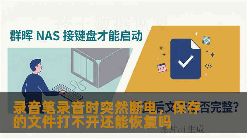 录音笔录音时突然断电，保存的文件打不开还能恢复吗