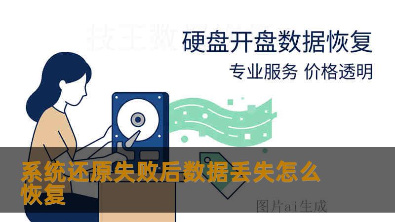 系统还原失败后数据丢失怎么恢复