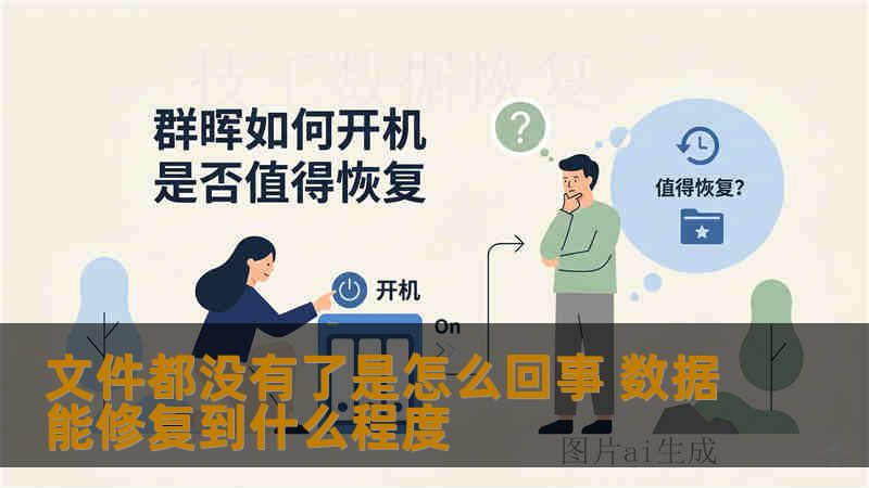 文件都没有了是怎么回事 数据能修复到什么程度