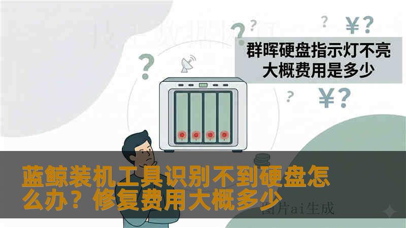 蓝鲸装机工具识别不到硬盘怎么办？修复费用大概多少